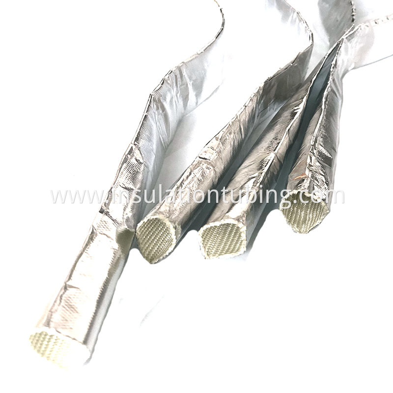 Aluminum Foil Glass Fiber Insulation Sleeving